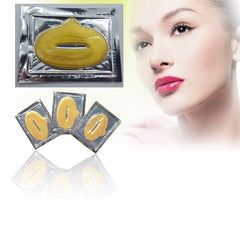 24k gold collagen face lip mask moisturising facial care anti angeing